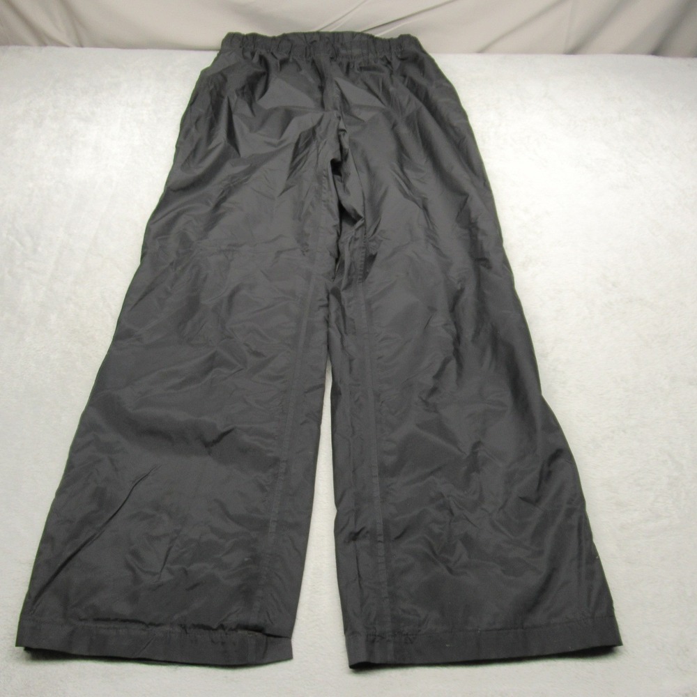 Columbia Rain Over Pants Men Medium 30x31 BLK Waterproof Lightweight Packable
